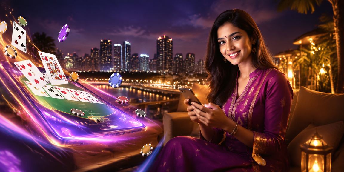 Mumbai Bandra rummy game with traditional attire